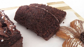 Ciasto czekoladowe z kaszą gryczaną i kokosem
